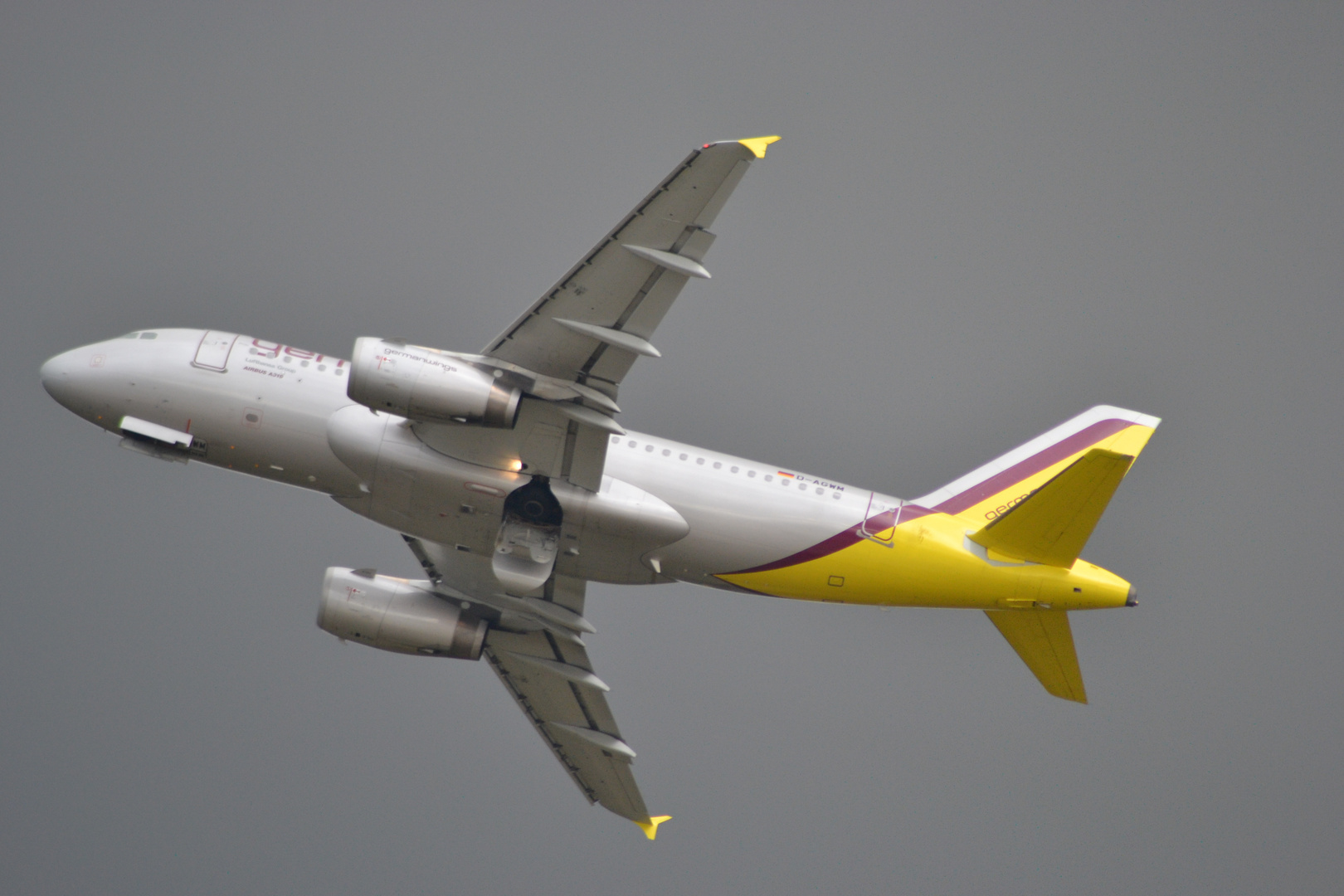 Detailansicht der Germanwings