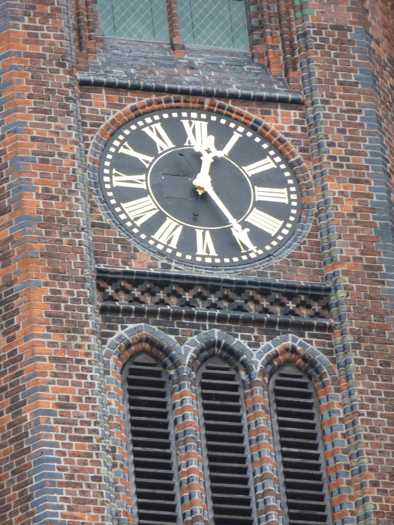 Detailansicht der St. Nikolai-Kirche in Lüneburg