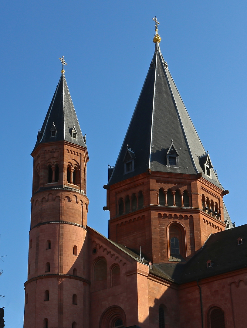 Detailansicht des Mainzer Dom's