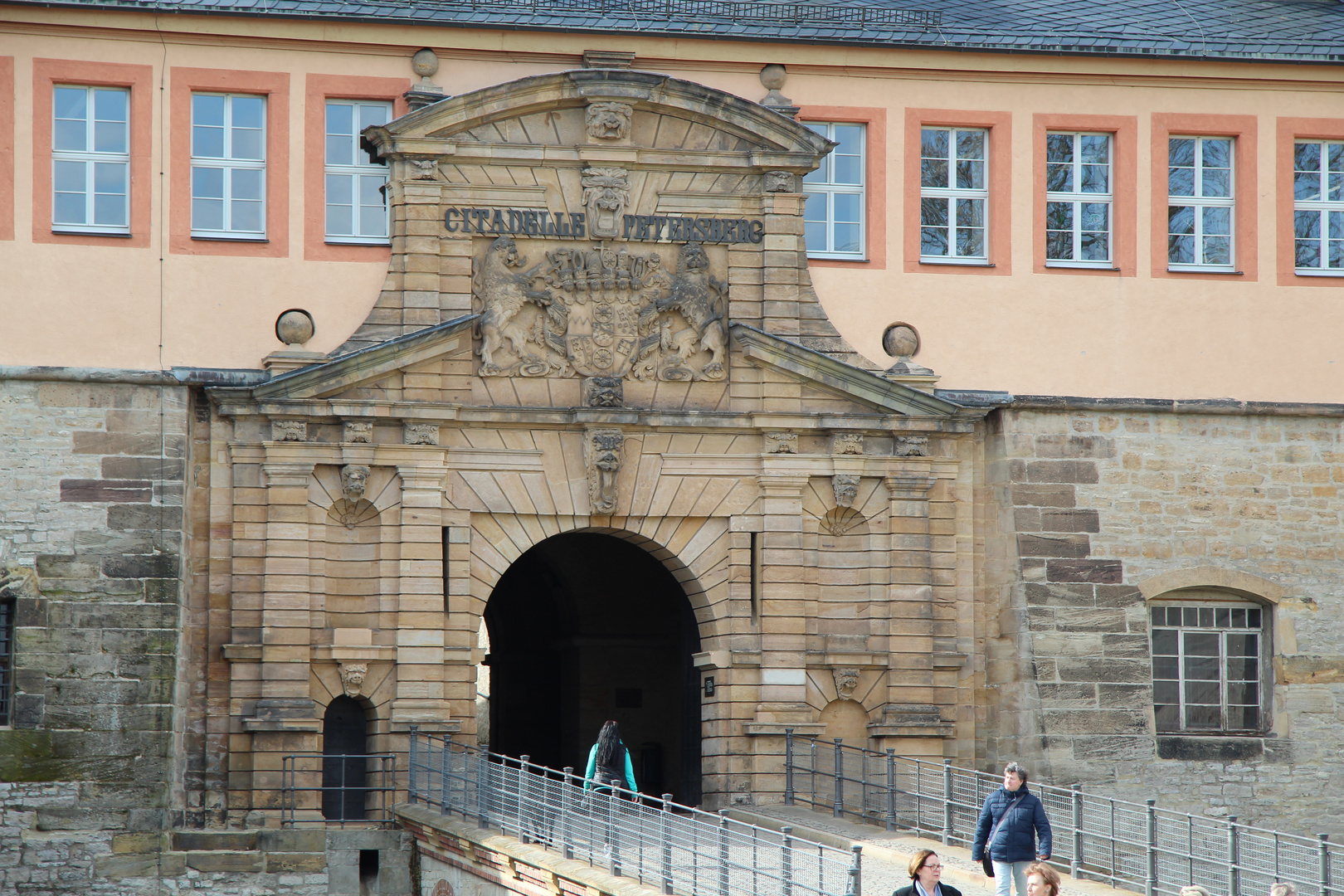 Detailansicht Eingangstor Zitadelle