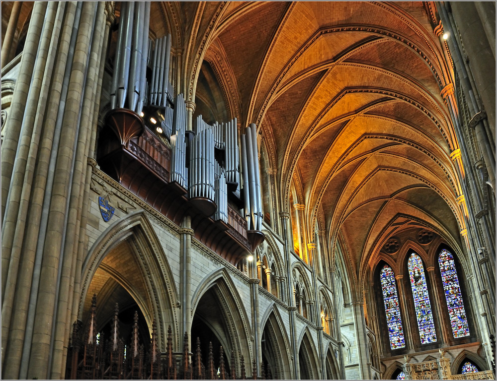 Detailansicht in der Kathedrale von Truro / Cornwall 2