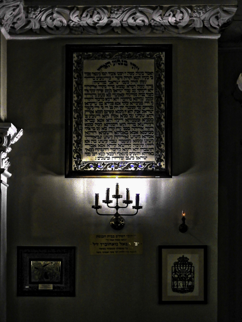 Detailansicht Nozyk Synagoge