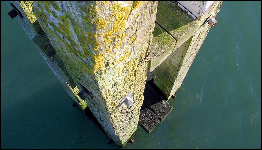 Detailaufnahme an der Seebrücke Boltenhagen