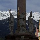 Detailaufnahme Annasäule - Innsbruck