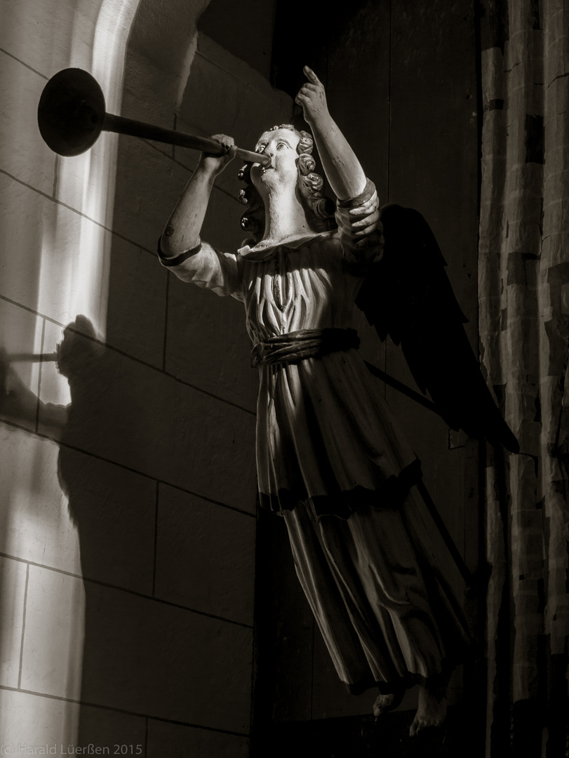 Detailaufnahme aus der Stiftskirche, bzw. dem Dom in Bad Gandersheim