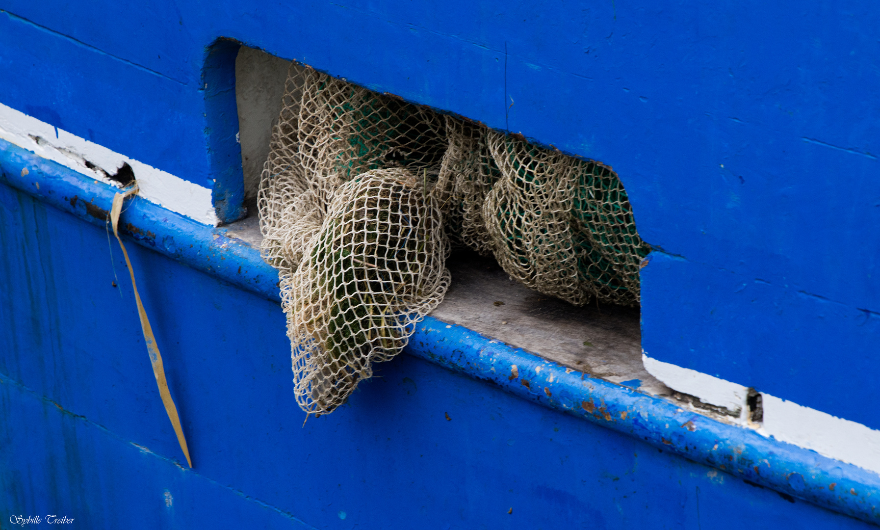 Detailaufnahme eines Fischkutters 