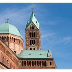 detailaufnahme kaiserdom  zu speyer