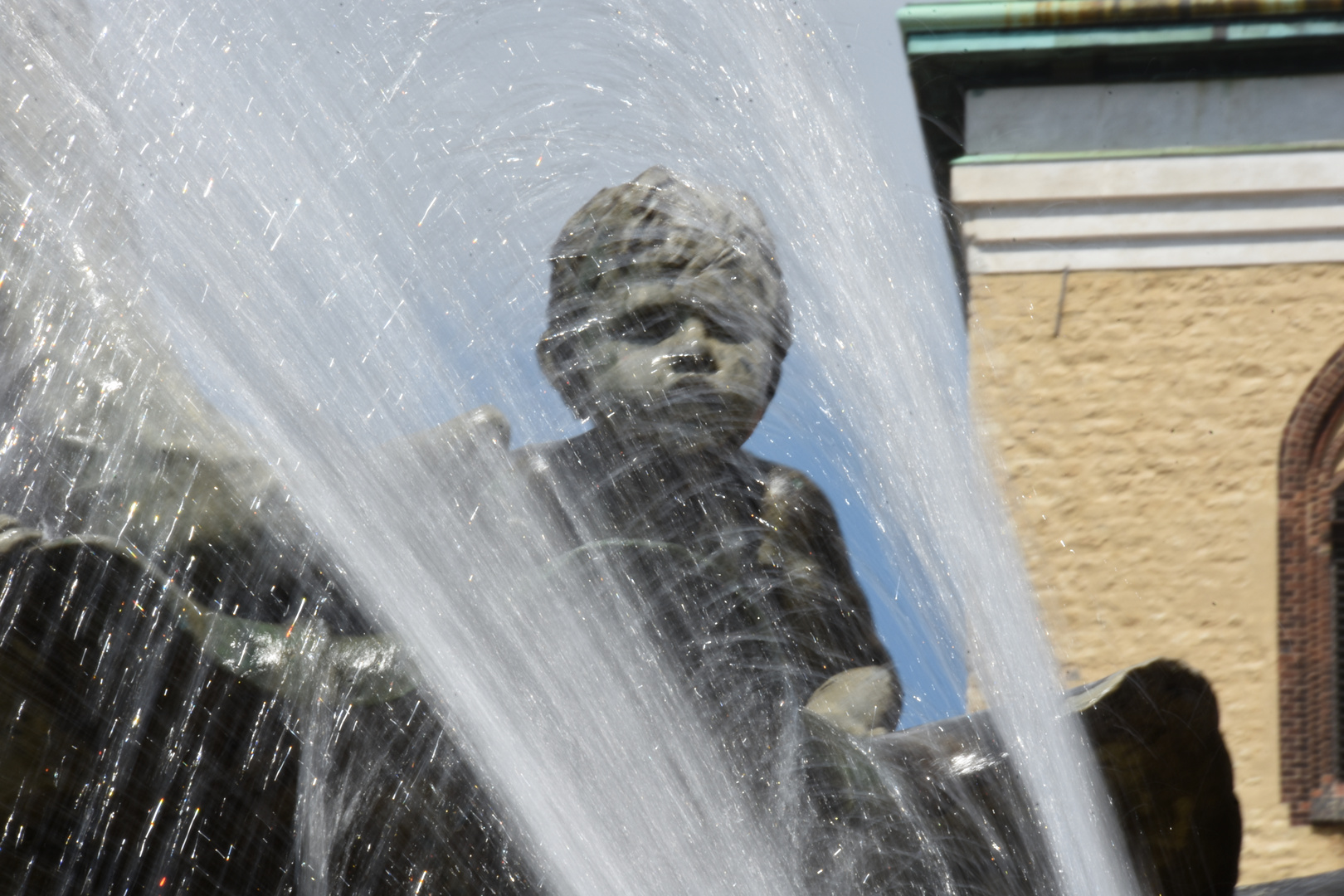 Detailaufnahme Neptunbrunnen Berlin IV