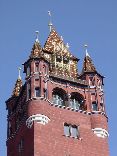 Detailaufnahme Rathaus Basel