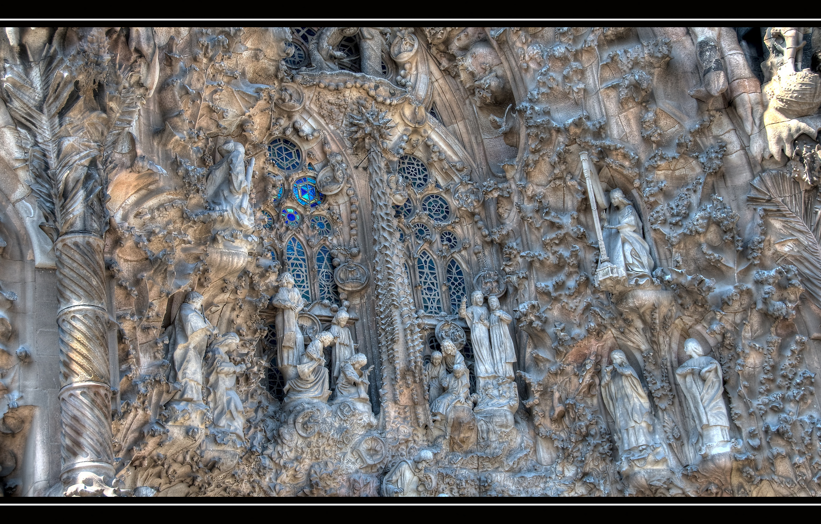 Detailaufnahme - Sagrada Familia - Barcelona