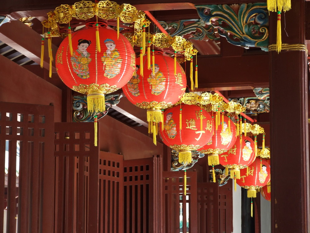 Detailaufnahme - Thian Hock Keng Tempel