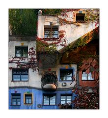 detailaufnahme vom hundertwasserhaus...