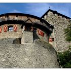 Detailaufnahme von Schloss Vaduz