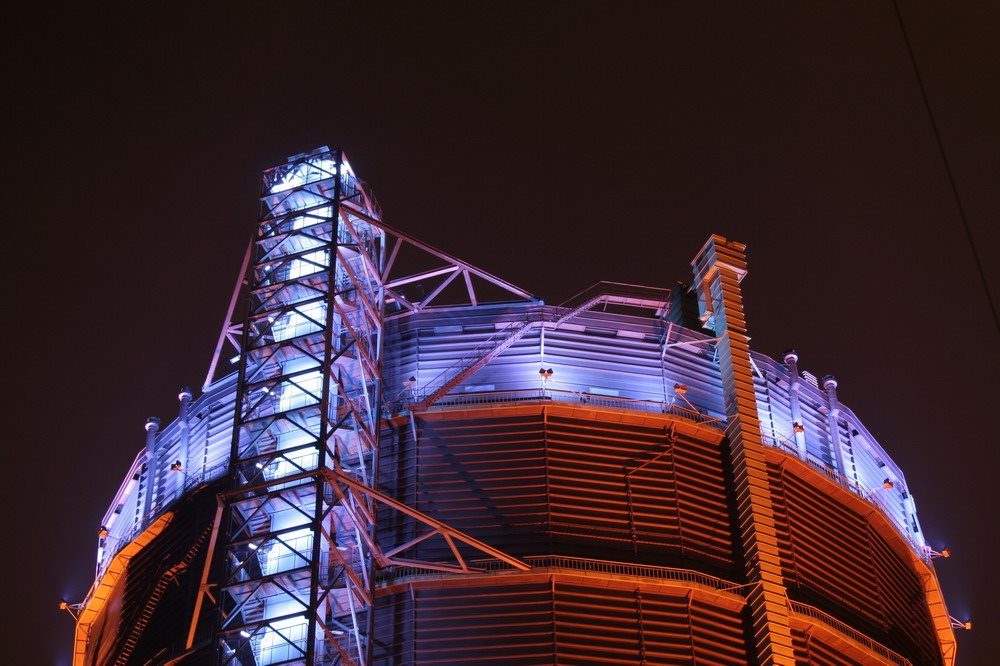 Detailfoto Gasometer