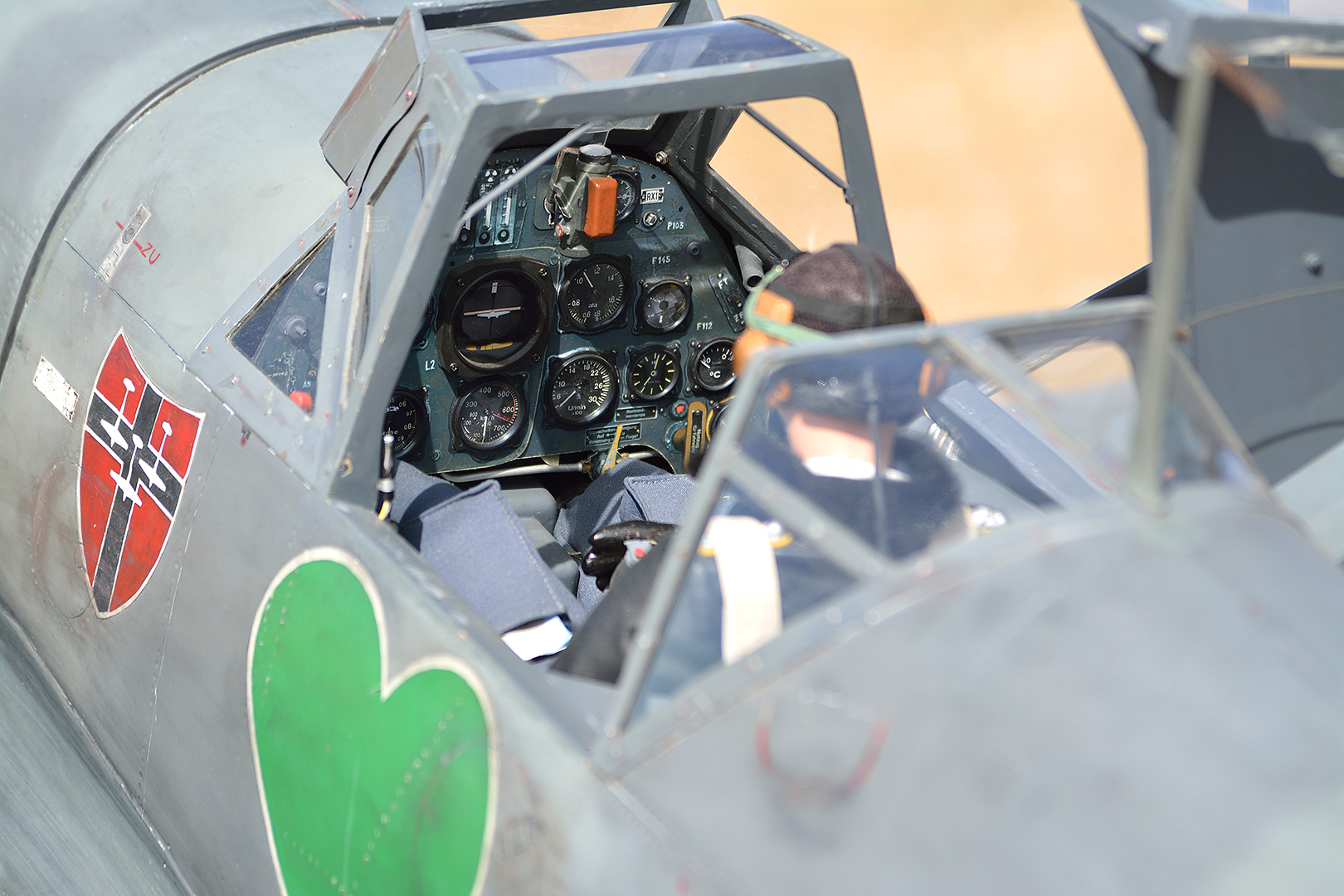 -Detailliebe- Cockpit Me 109