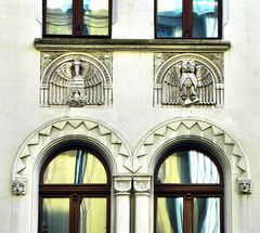 Detailreiche Fassade