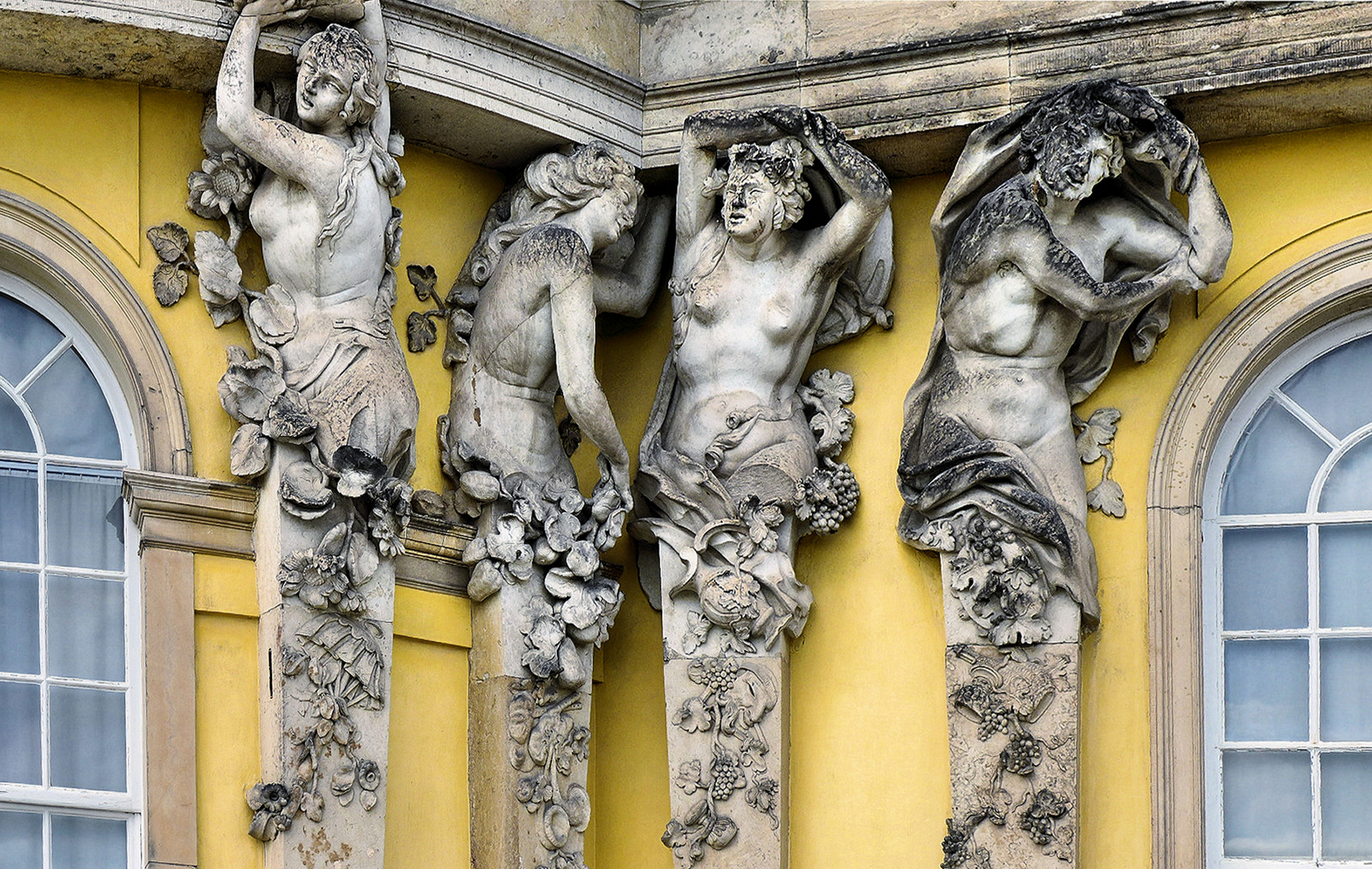 Details am Schloss Sanssouci