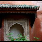 Details an den Saadier Gräbern, Marrakesch, Marokko