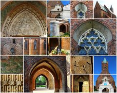 Details an der Kirche in Malujowice ( Mollwitz)