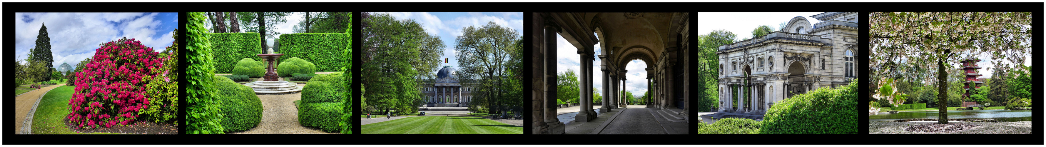 Details aus dem Schlosspark in Laeken