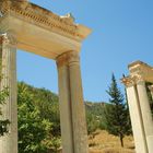 détails de ruines d'Ephese