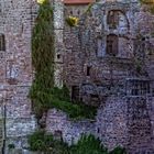 Details der Burgruine Hanstein