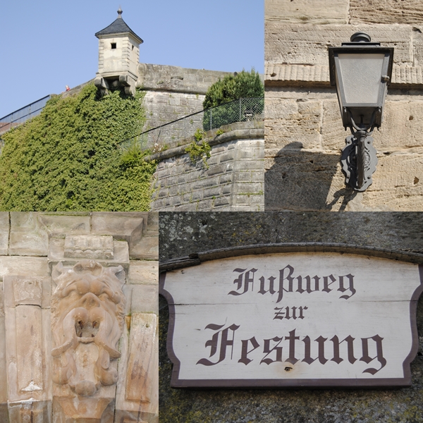 Details der Festung Rosenberg