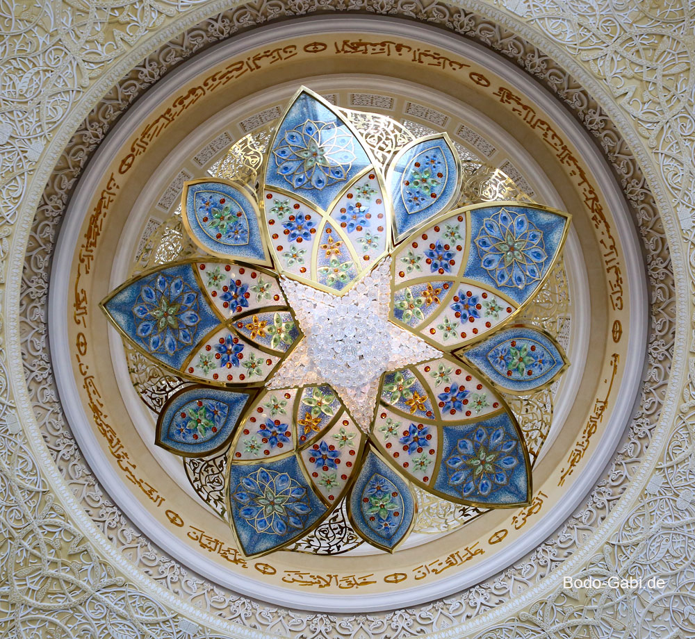 Details der Zayed-Moschee II