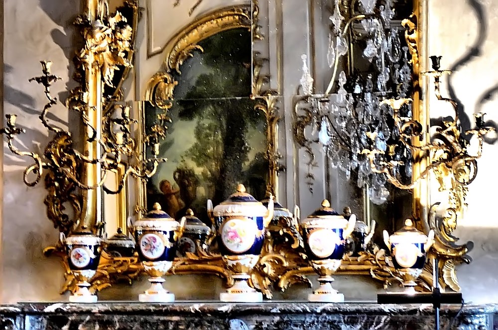 Details im Schloss Sanssouci