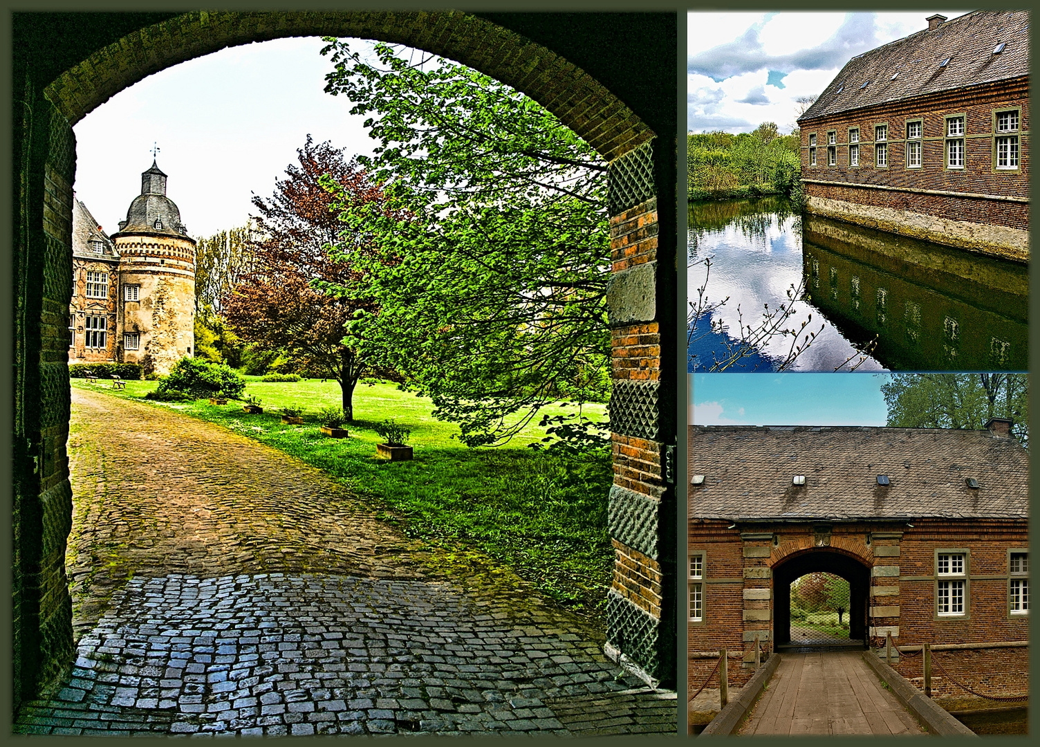 Details vom Wasserschloss "Haus Assen"