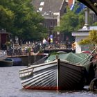 Detalle canal de Amsterdam