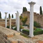 Detalle de la casa de los pajaros (Ruinas Italicas)