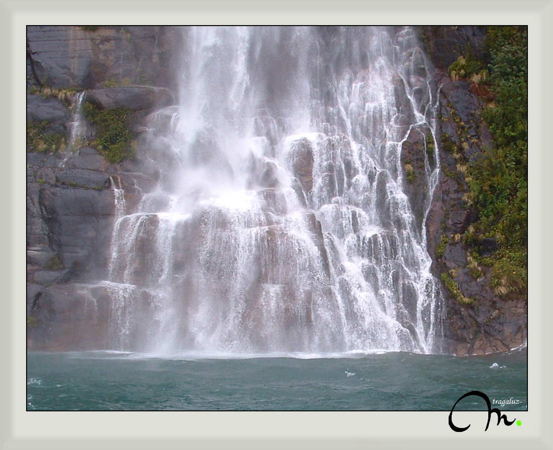 Detalle de la Cascada Velo de la novia