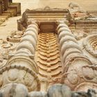 Detalle de la fachada del Monasterio de Poblet