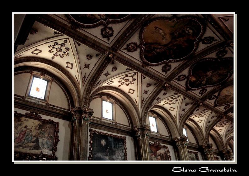 Detalle de la parroquia de San Juan Bautista