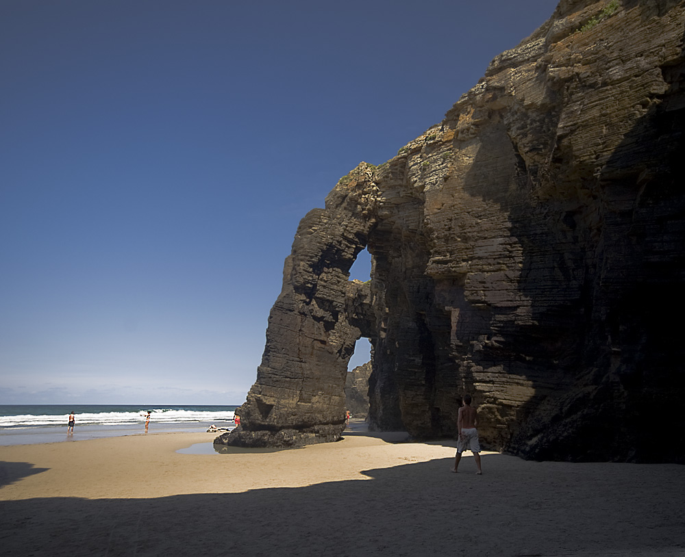 Detalle de la Playa de Las Catedrales