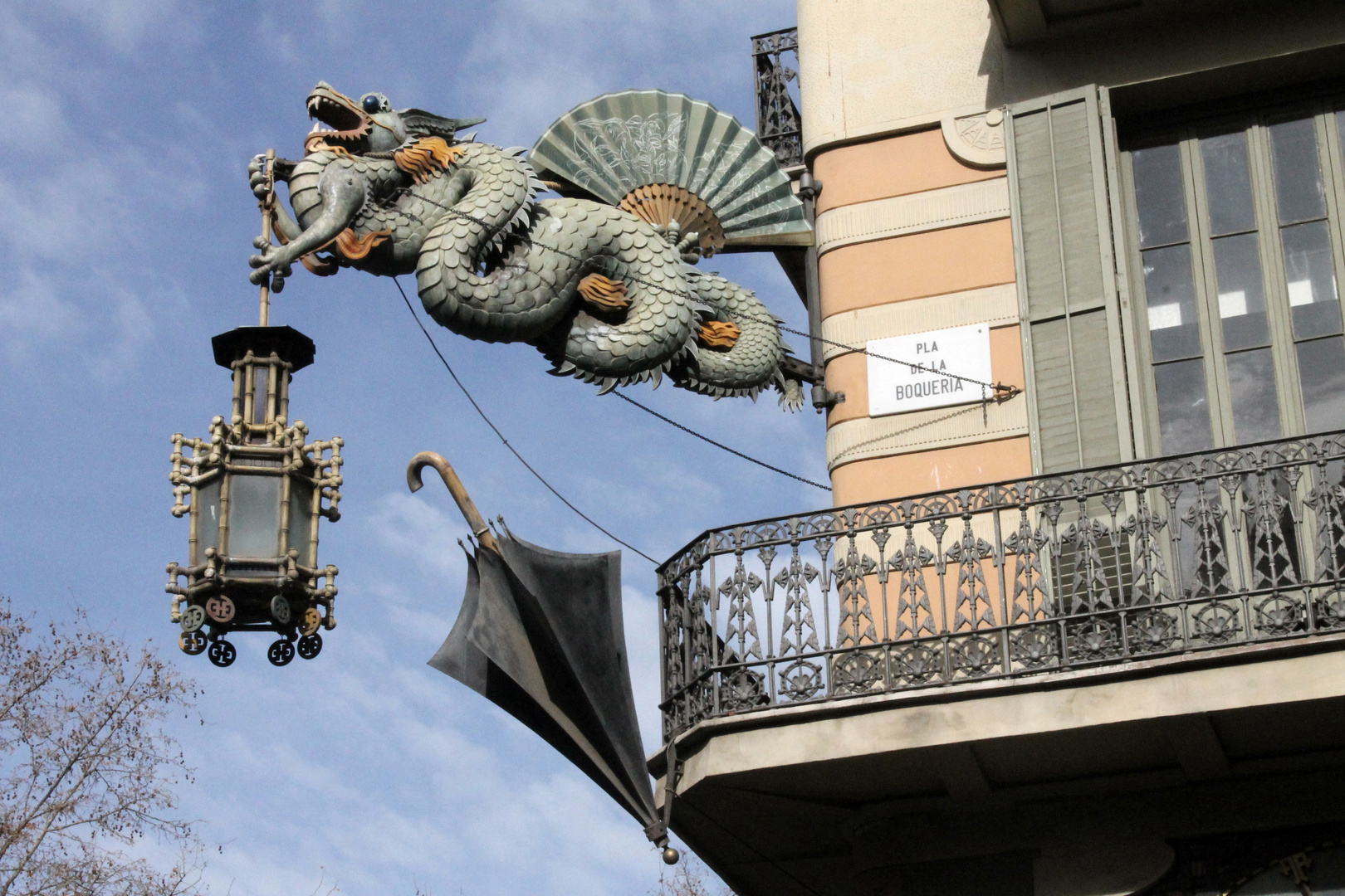 DETALLE EN LA RAMBLA