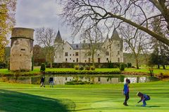 Détente au château