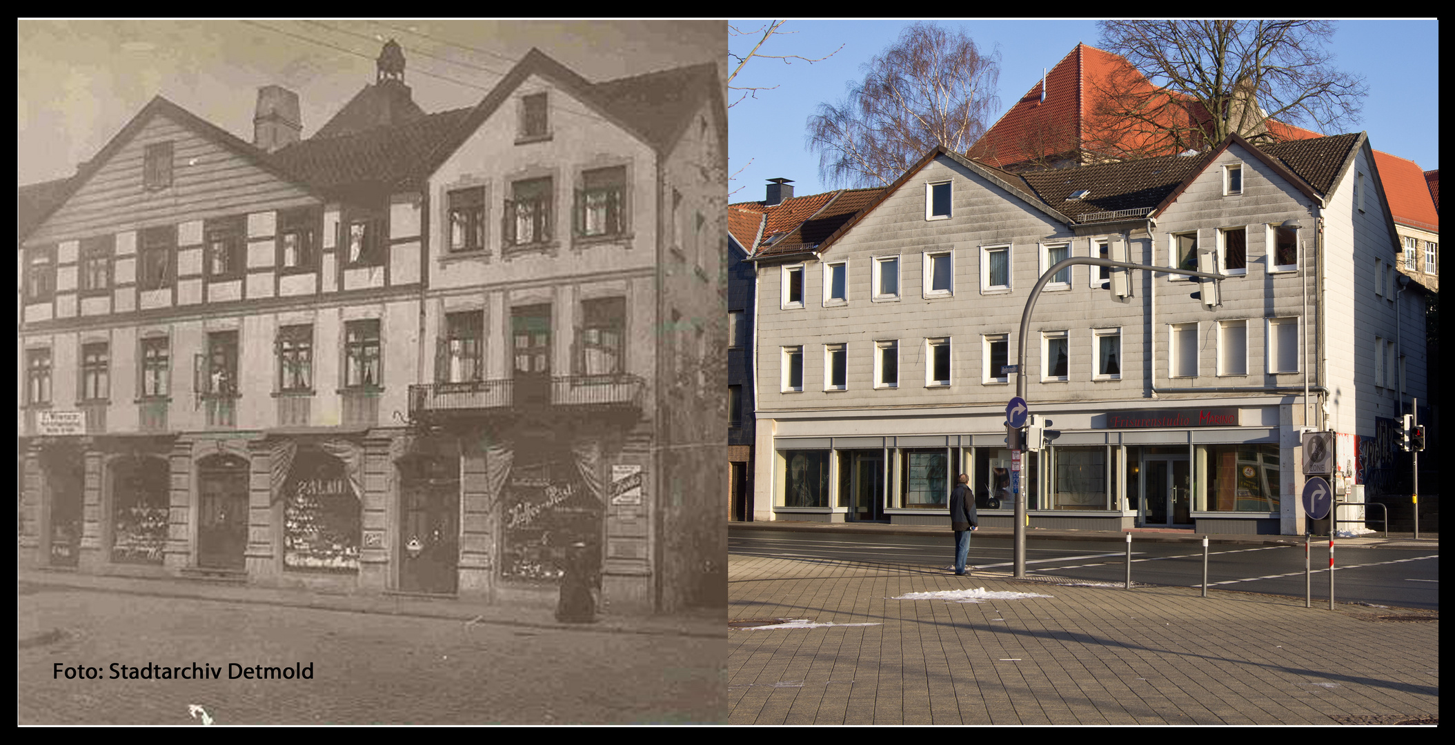 Detmold History 4 / Lagesche,Ecke Lemgoer Chaussee