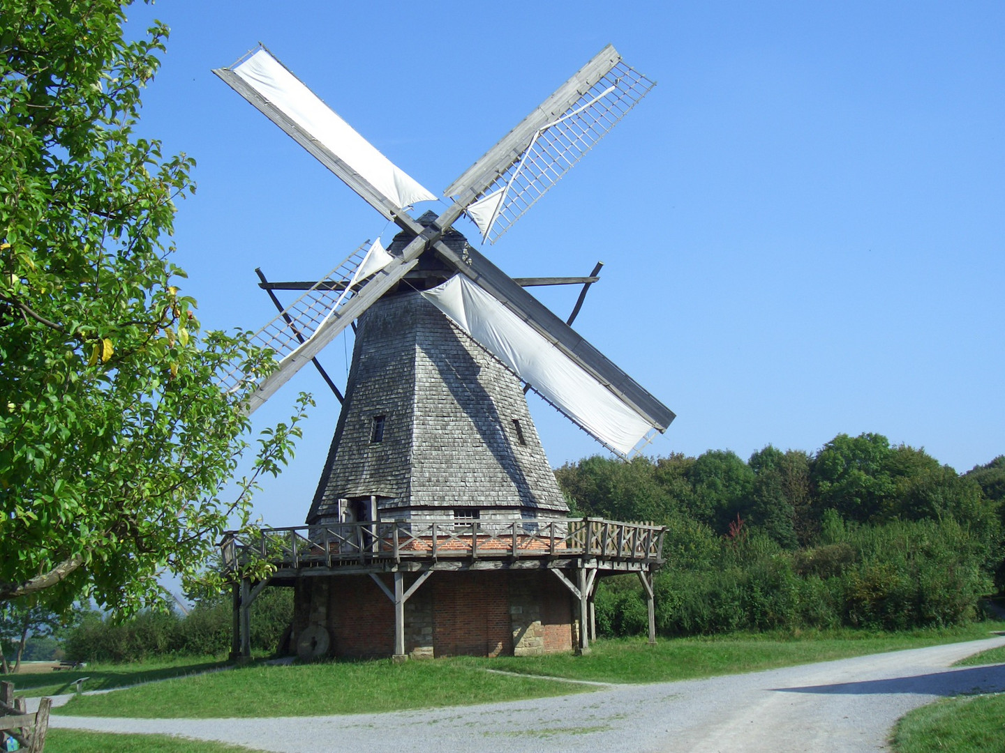 Detmold Kappenmühle im Freilichtmuseum.