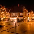 Detmolder Marktplatz in der Weihnachtszeit