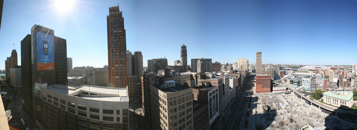 Detroit from 14th Floor