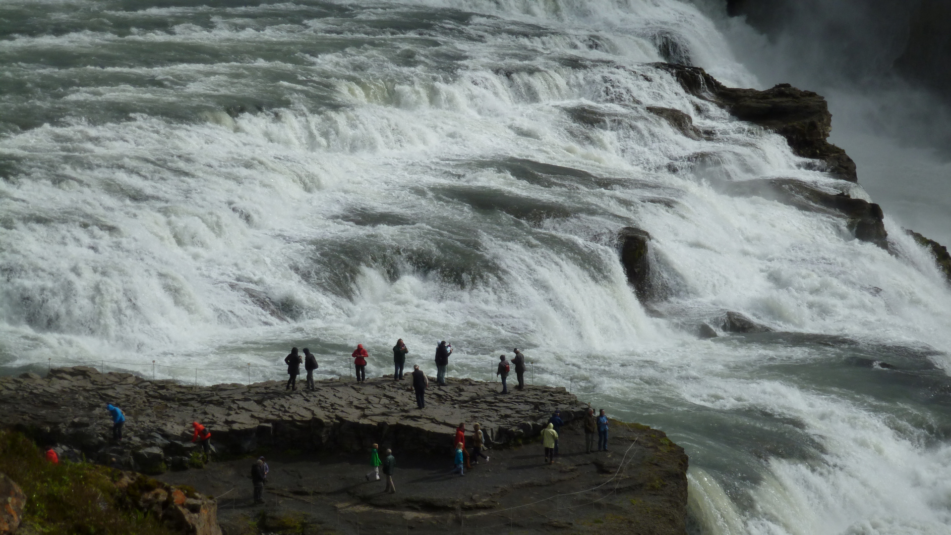 Dettifoss vue panoramique