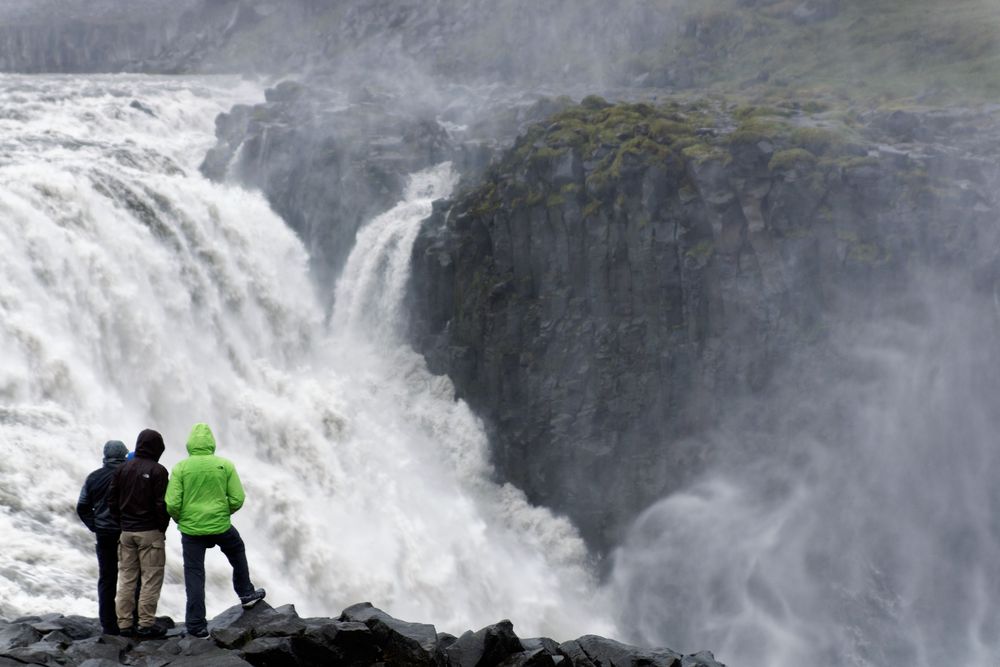 Dettifoss-Wasserfall