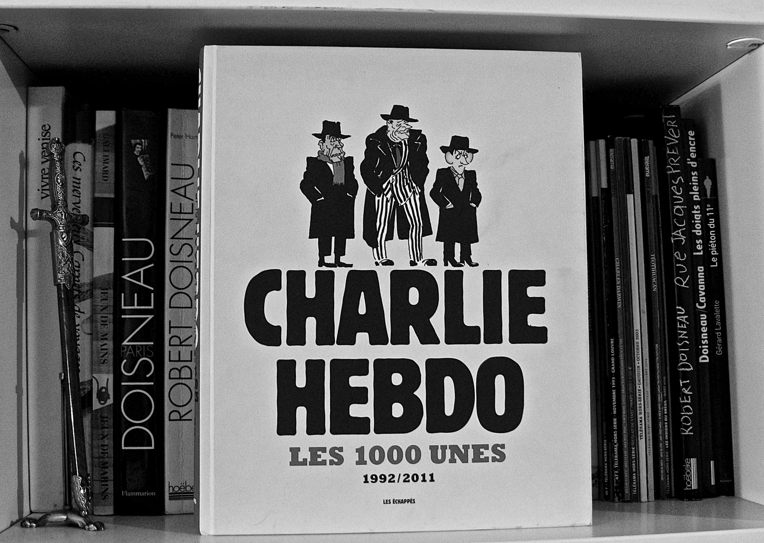 Deuil à Charlie Hebdo.