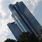 Deutsche Bank und Sparkasse in Frankfurt City