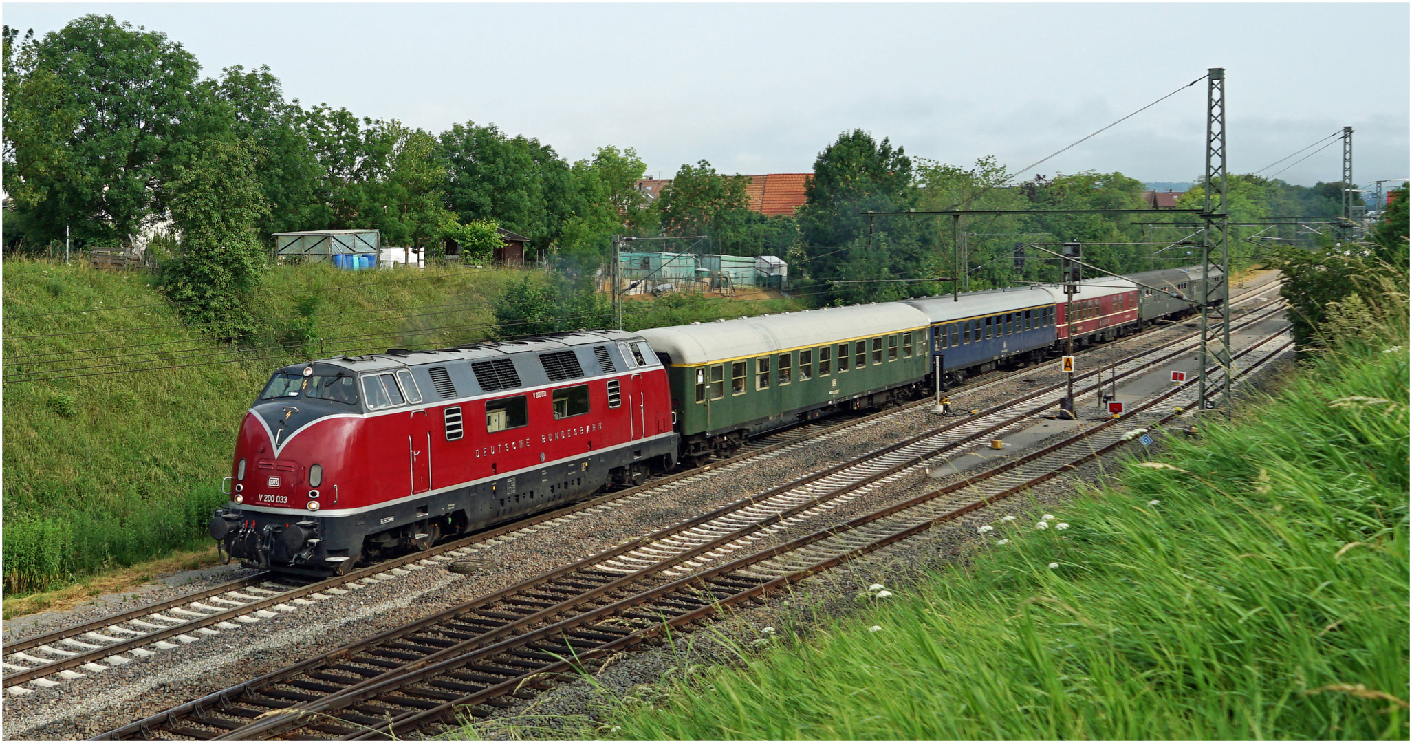 Deutsche Bundesbahn Foto & Bild reise, eisenbahn, diesellok Bilder auf