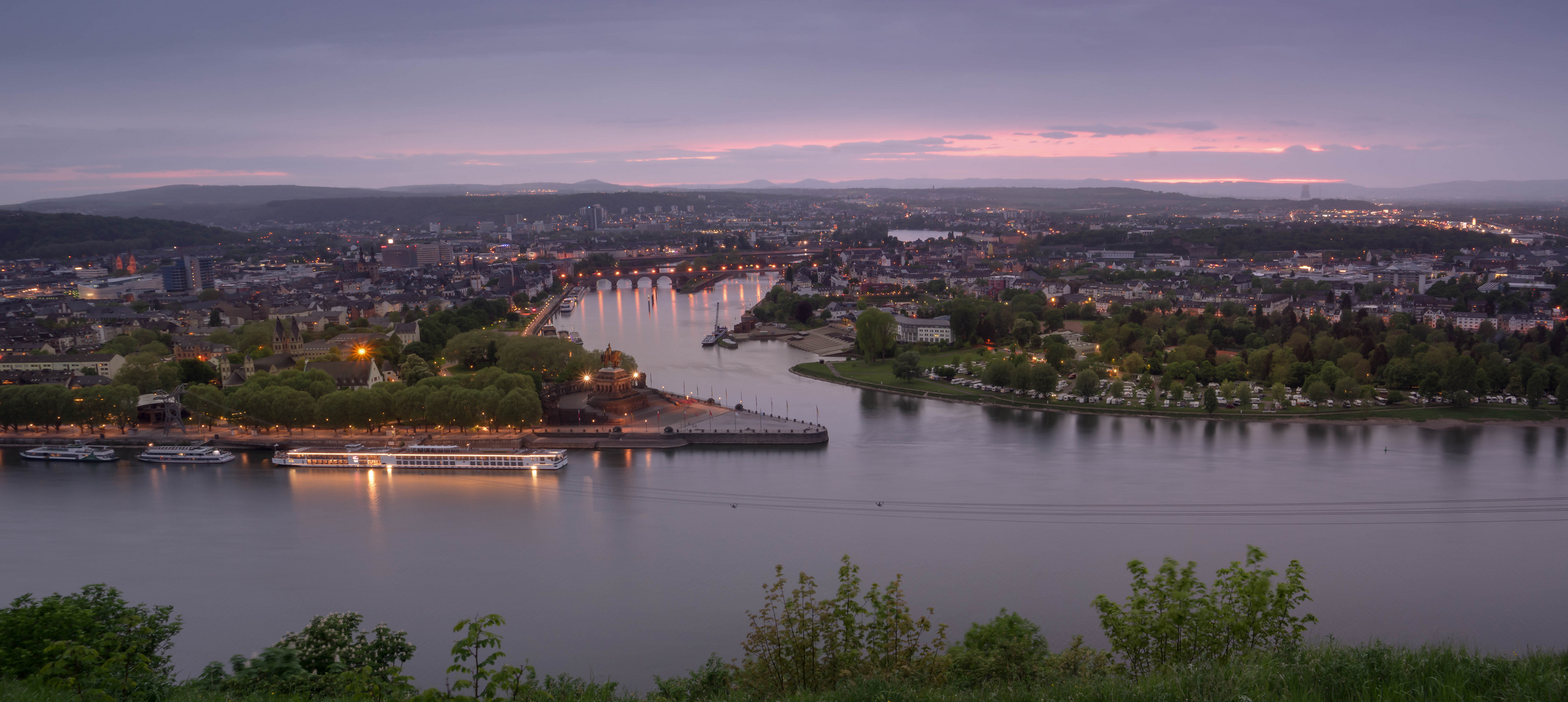 Deutsche Eck in Koblenz