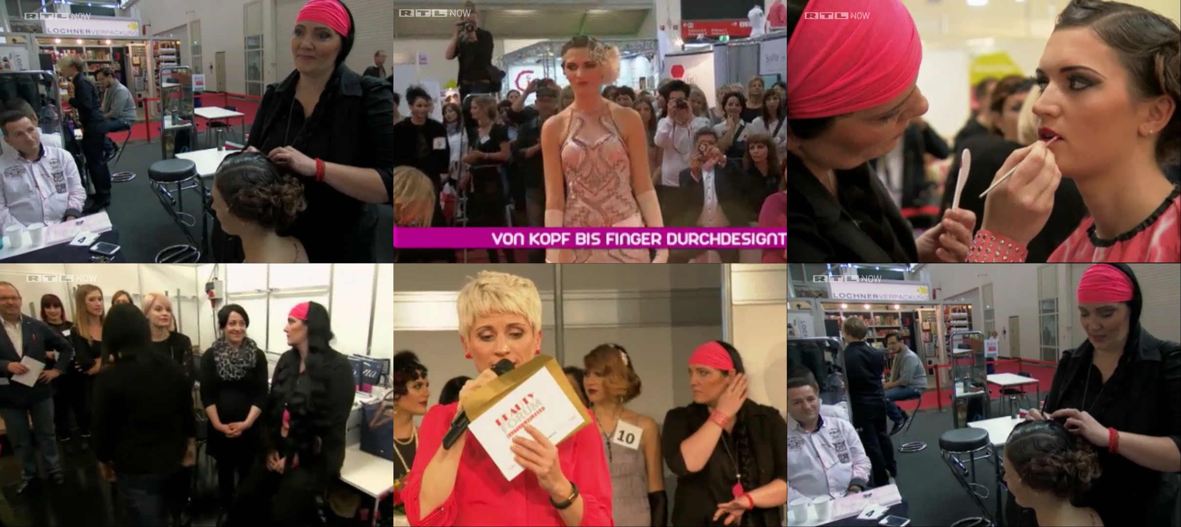 Deutsche Make Up Meisterschaft München 2014 RTL