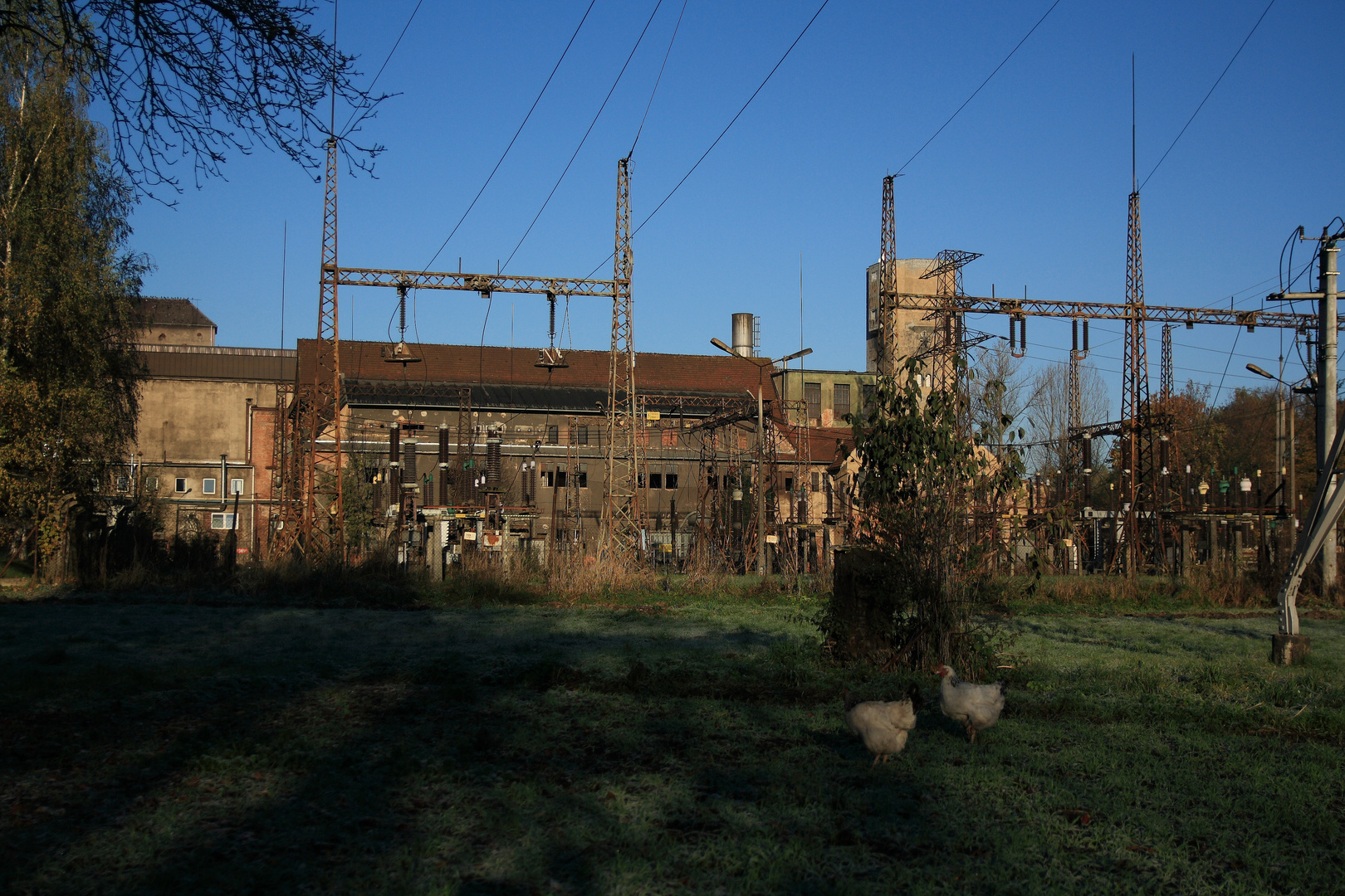 Deutsche Reichsbahn - Bahnkraftwerk Mittelsteine .